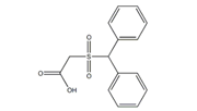 Armodafinil Impurity D; Modafinil Carboxylate Sulfone; 2-[(Diphenyl methyl)sulfonyl]acetic acid  |  101094-05-7