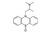 Promethazine EP Impurity D ;Promethazine BP Impurity D ;Promethazine Sulfoxide ;(2RS)-N,N-Dimethyl-1-(10H-phenothiazin-10-yl)propan-2-amine S-oxide   |  7640-51-9