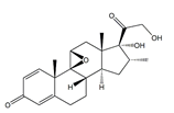 Dexamethasone EP Impurity D ;Dexamethasone 9,11-Epoxide ;9β,11β-Epoxy-17,21-dihydroxy-16α-methylpregna-1,4-diene-3,20-dione  |  24916-90-3