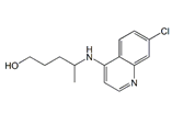 Hydroxychloroquine EP Impurity E ;(4RS)-4-[(7-Chloroquinolin-4-yl)amino]pentan-1-ol  |  10500-64-8