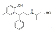 Tolterodine EP Impurity E ;Tolterodine Monoisopropyl Analog Racemate ;rac-N-Des-Isopropyl Tolterodine HCl ;2-[3-(Isopropylamino)-1-phenylpropyl]-4-methylphenol hydrochloride  |  480432-14-2