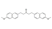 Nabumetone EP Impurity E ;  1,5-bis(6-Methoxynaphthalen-2-yl)pentan-3-one  |  343272-53-7