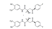 Bicalutamide EP Impurity E ;(2RS)-N-[4-Cyano-3-(trifluoromethyl)phenyl]-3-[(RS)-(4-fluorophenyl) sulfinyl]-2-hydroxy-2-methylpropanamide