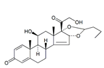 Budesonide EP Impurity E ;Budesonide USP RC E ;14,15-Dehydro Budesonide ;  16α,17-[(1RS)-Butylidenebis(oxy)]-11β,21-dihydroxypregna-1,4,14-triene-3,20-dione  |  131918-64-4