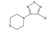 Timolol EP Impurity F ; Timolol BP Impurity F ;Timolol USP RC F ;4-(4-Chloro-1,2,5-thiadiazol-3-yl)morpholine  |  30165-96-9