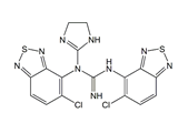 Tizanidine EP Impurity F ;1,3-Bis(5-chloro-2,1,3-benzothiadiazol-4-yl)-1-(4,5-dihydro-1H-imidazol-2-yl)guanidine | 1147548-85-3