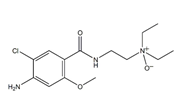 Metoclopramide EP Impurity G;Metoclopramide BP Impurity G ; Metoclopramide N-Oxide ; N′-(4-Amino-5-chloro-2-methoxybenzoyl)-N,N-diethylethane-1,2-diamine-N-oxide  |  171367-22-9