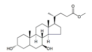 Chenodeoxycholic Acid EP Impurity G ;Ursodeoxycholic Acid EP Impurity G ;Ursodeoxycholic Acid Methyl Ester ; Methyl 3α,7β-dihydroxy-5β-cholan-24-oate  |   10538-55-3