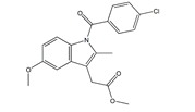 Indomethacin EP Impurity H ;Indomethacin Methyl Ester ; 1-(4-Chlorobenzoyl)-5-methoxy-2-methyl-1H-indole-3-acetic acid methyl ester  |  1601-18-9