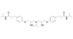 Esmolol Impurity 8 ; 3,3'-((((isopropylazanediyl)bis(2-hydroxypropane-3,1-diyl))bis(oxy))bis(4,1-phenylene))bis(N-isopropylpropanamide)