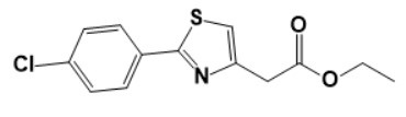 Ethyl 2-(4-chlorophenyl)-4-thiazoleacetate/20287-70-1