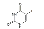 Fluorouracil ; 5-Fluoro-2,4(1H,3H)-pyrimidinedione  |  51-21-8