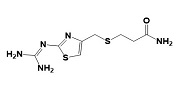 Famotidine EP Impurity D ; 3-[[[2-[(Diaminomethylene)amino]thiazol-4-yl]methyl]sulphanyl]propanamide | 76824-16-3