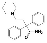Fenpipramide;2,2-Diphenyl-4-(piperidin-1-yl)butanamide/77-01-0