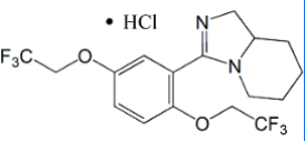 Flecainide EP Impurity A/Flecainide Related Compound A ;Flecainide USP RC A ;(8aRS)-3-[2,5-bis(2,2,2-Trifluoroethoxy)phenyl]-1,5,6,7,8,8a-hexahydroimidazo[1,5-a]pyridine HCl;
