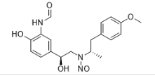 Formoterol Nitroso Impurity ;N-(2-hydroxy-5-((S)-1-hydroxy-2-(((S)-1-(4-methoxyphenyl)propan-2-yl)(nitroso)amino)ethyl)phenyl)formamide