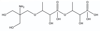 Fosfomycin Tromethamine EP Impurity D; (2-(((2-(2-Amino-3-hydroxy-2-(hydroxymethyl)propoxy)-1- hydroxypropyl)(hydroxy)phosphoryl)oxy)-1-hydroxypropyl)phosphonic acid;1262243-12-8