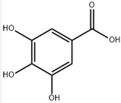 Gallic acid;3,4,5-TRIHYDROXYBENZOIC ACID;gallic;graphite oxide;Gallic acid/149-91-7