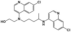 Hydroxychloroquine Impurity I; 2-((7-chloroquinolin-4-yl)(4-((7-chloroquinolin-4-yl)amino)pentyl)amino)ethan-1-ol