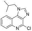 Imiquimod USP Related Compound C;  Imiquimod Chloro Impurity; 4-chloro-1-isobutyl-1H-imidazo[4,5-c]quinoline;  99010-64-7