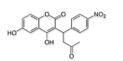 Acenocoumarol 6-Hydroxy Impurity ;4,6-Dihydroxy-3-[1-(4-nitrophenyl)-3-oxobutyl]-2H-1-benzopyran-2-one ;|64180-13-8