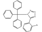 5-(2-Bromophenyl)-1-trityl-1H-tetrazole; N-trityl-5-(2-bromophenyl)tetrazole; 5-(2-Bromophenyl)-1-trityl-1H-tetrazole (CAS: 143945-72-6)