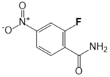 2-Fluoro-4-nitro-benzamide (CAS: 350-32-3)