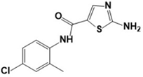 2-Amino-N-(4-chloro-2-methylphenyl)thiazole-5-carboxamide (CAS: N/A)