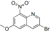 3-bromo-6-methoxy-8-nitro quinilone; Quinoline  (CAS: 95836-48-9)