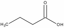 Butanoic acid; Butyric acid  (CAS: 107-92-6)
