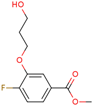 Methyl 3-(3-hydroxypropoxy)-4-fluorobenzoate (CAS: 3133923-15-3)