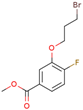 Methyl 3-(3-bromopropoxy)-4-fluorobenzoate; Synonyms: Acoramidis Impurity 3; Acoramidis Bromopropoxy Impurity (CAS: 1446701-52-5)