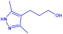 3-(3,5-Dimethyl-1H-pyrazol-4-yl)propan-1-ol (CAS: 1779428-05-5)
