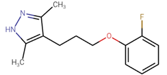 Descarboxy Acoramidis; Synonyms: 4-[3-(2-fluorophenoxy)propyl]-3,5-dimethyl-1H-pyrazole (CAS: 415722-59-7)