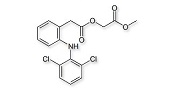 Aceclofenac Impurity D ; Aceclofenac Methyl Ester ; Methyl [[[2-[(2,6-dichlorophenyl)amino]phenyl] acetyl]oxy]acetate  |  139272-66-5 