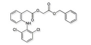 Aceclofenac Impurity F ; Aceclofenac Benzyl Ester ;   Benzyl [[[2-[(2,6-dichlorophenyl)amino]phenyl] acetyl]oxy]acetate |  100499-89-6