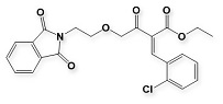 2-[(2-Chlorophenyl)methylene]-4-[2-(1,3-dihydro-1,3-dioxo-2H-isoindol-2-yl)ethoxy]-3-oxobutanoic Acid Ethyl Ester; 400024-08-0