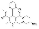 Amlodipine freebase; 2-[(2-Aminoethoxy)methyl]-4-(2-chlorophenyl)-3-ethoxycarbonyl-5-methoxycarbonyl-6-methyl-1,4-dihydropyridine; 88150-42-9