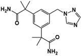 Anastrozole Diamide Impurity;  α,α,α',α'-Tetramethyl-5-(1H-1,2,4-triazol-1-ylmethyl)-1,3-benzenediacetamide (CAS: 120512-04-1)