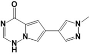 6-(1-Methyl-1H-pyrazol-4-yl)pyrrolo[2,1-f][1,2,4]triazin-4(1H)-one;Avapritinib Impurity 7 (CAS: 1703794-32-4)
