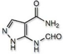 Allopurinol Impurity B;  Allopurinol Related Compound B;  5-Formylamino-1H-pyrazole-4-carboxamide  (CAS: 22407-20-1)