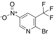 2-Bromo-5-Nitro-3-(Trifluoromethyl)Pyridine (Bromo nitropyridine) (CAS: 956104-42-0)