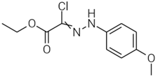 Apixaban Impurity (AXB30); (Z)-ethyl 2-chloro-2-(2-(4-methoxyphenyl)hydrazono)acetate  (CAS: 27143-07-3)