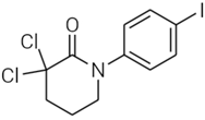 3,3-dichloro-1-(4-iodophenyl)piperidin-2-one  (CAS: 545445-10-1)