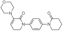 3-morpholino-1-(4-(2-oxopiperidin-1-yl)phenyl)-5,6-dihydropyridin-2(1H)-one  (CAS: 545445-44-1)