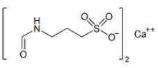 Acamprosate Related Compound B; Acamprosate EP Impurity B; N-Formyl Homotaurine Calcium;Calcium bis(3-formamidopropane-1-sulfonate)  (CAS: N/A)