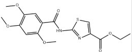 Acotiamide Amide Ester Impurity; Ethyl 2-(2,4,5-trimethoxybenzamido)thiazole-4-carboxylate  (CAS: 185105-98-0)