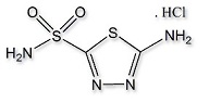 Acetazolamide EP Impurity D; 5-Amino-1,3,4-thiadiazole-2-sulfonamide Hydrochloride Salt  |  	120208-98-2