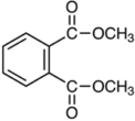 Dimethy Phthalate; 1,2-Benzenedicarboxylic Acid 1,2-Dimethyl Ester; Avolin; DMF; DMP; Dimethyl 1,2-Benzenedicarboxylate; Dimethyl o-Phthalate; Dimethyl Phthalate; Fermine; Mipax; NSC 15398; NTM; Palatinol M; Repeftal; Solvanom; Solvarone; Unimoll DM; DMP (CAS: 131-11-3)
