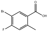 5-Bromo-4-fluoro-2-methylbenzoic acid  (CAS: 1427416-33-8)
